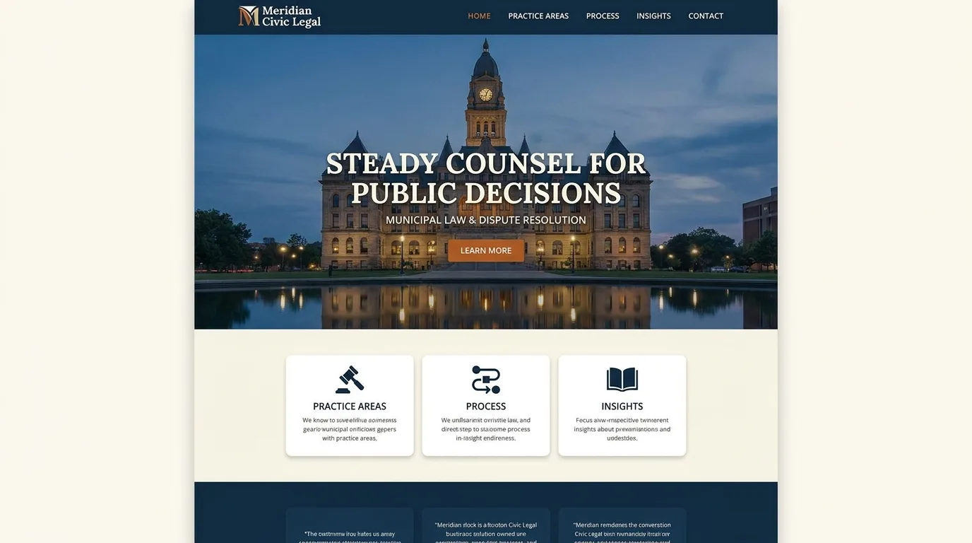 Formal civic documents arranged for legal review